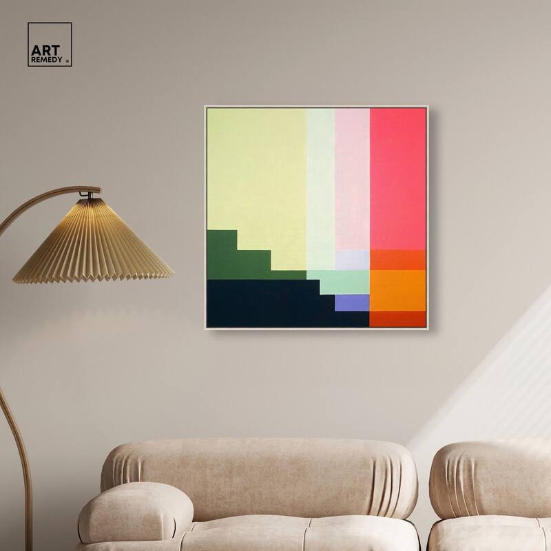 Rectilinear Rhapsody III Canvas by Art Remedy