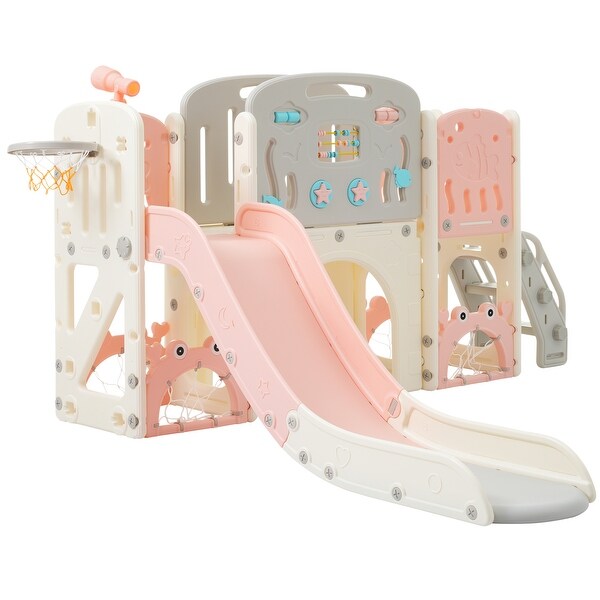 11 in 1 Toddler Slide, Kids Slide for Toddler Age 1-3 with
