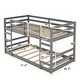 preview thumbnail 5 of 20, Functional And Aesthetic Design Twin Over Twin Bunk Bed with Ladder