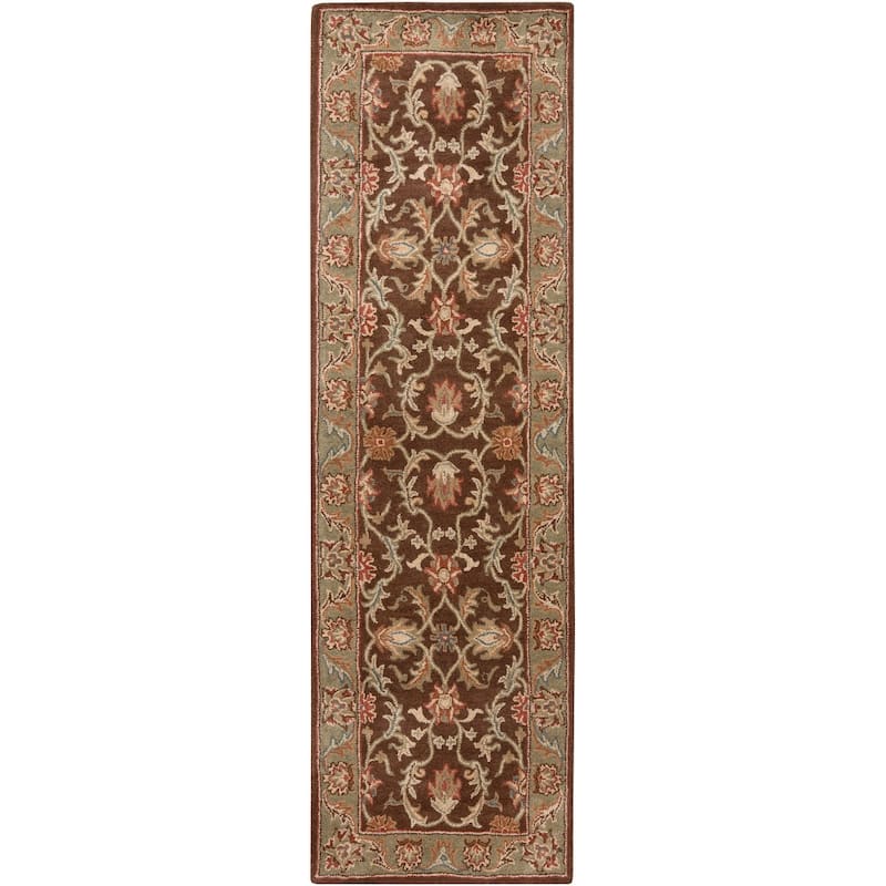 Artistic Weavers Coliseum Hand Tufted Traditional Border Wool Area Rug