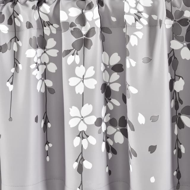 Lush Decor Weeping Flower Room Darkening Window Curtain Valance - 52x18