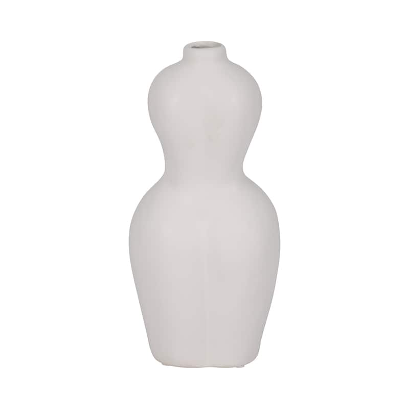Contemporary Torso Vase - Sculptural Body Form Vase for Home Decor