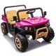 preview thumbnail 61 of 118, Electric Ride-On Car for Kids with Shock Absorbers, LED Lights, and Bluetooth - 24V Battery, Ages 3-8 Pink