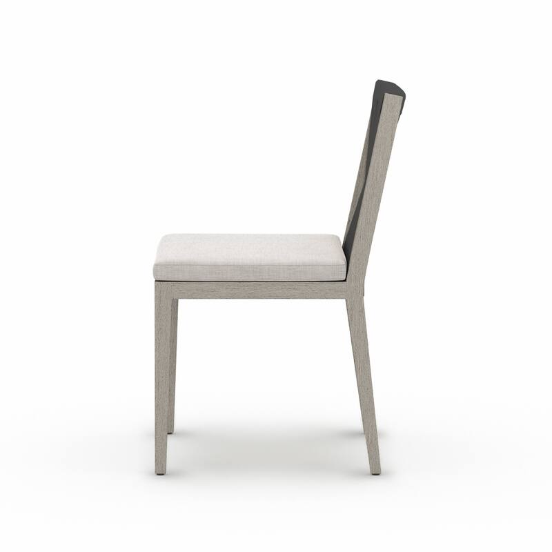 Atwood Outdoor Dining Chair-Weathered Grey-FSC