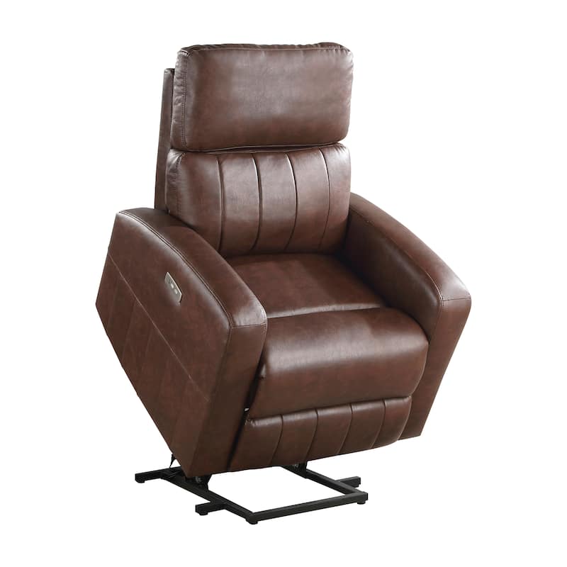 Fremont & Park Antonio Breathable Faux Leather Power Lift Chair