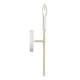 preview thumbnail 4 of 4, Breezeway 14.25'' High 1-Light Sconce - White Coral