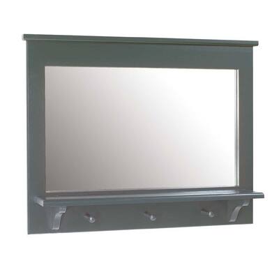 Vanity Mirror Combo Coat Peg Rack Shelf 25.5 x 32.5 | Renovator's Supply