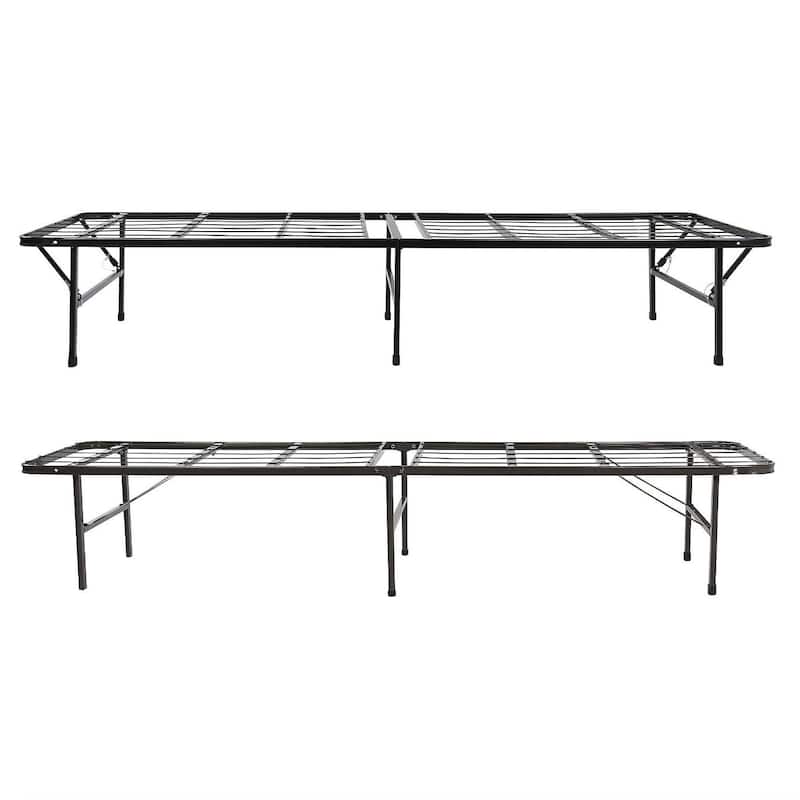 Queen size Black Metal Platform Bed Frame