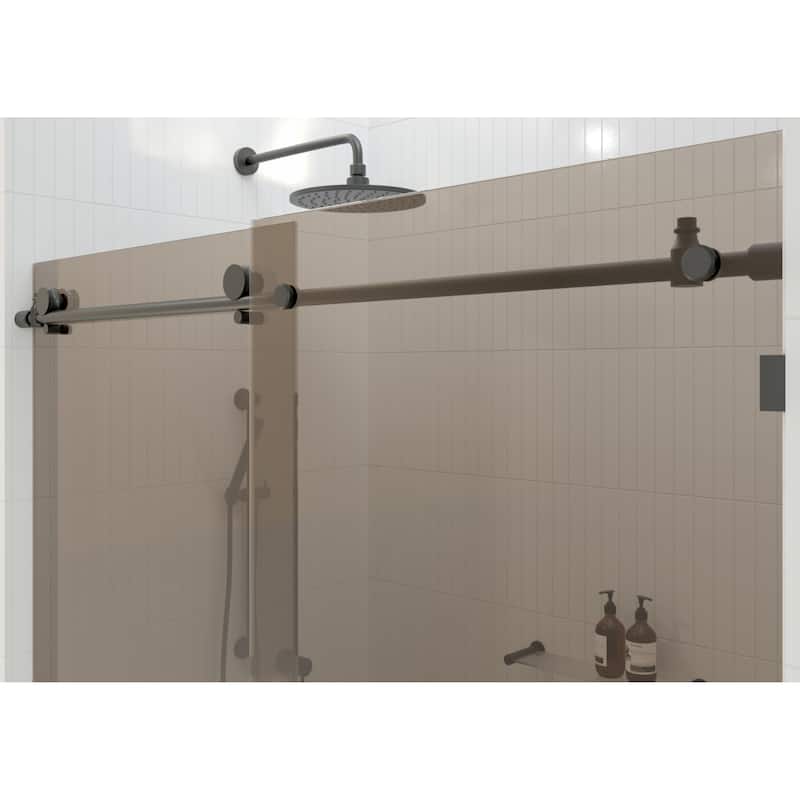 Glass Warehouse BTSLD-60 Equinox 78" High x 60" Wide Sliding Frameless
