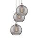 Option Polished Nickel / Light Smoke Deco Swirl