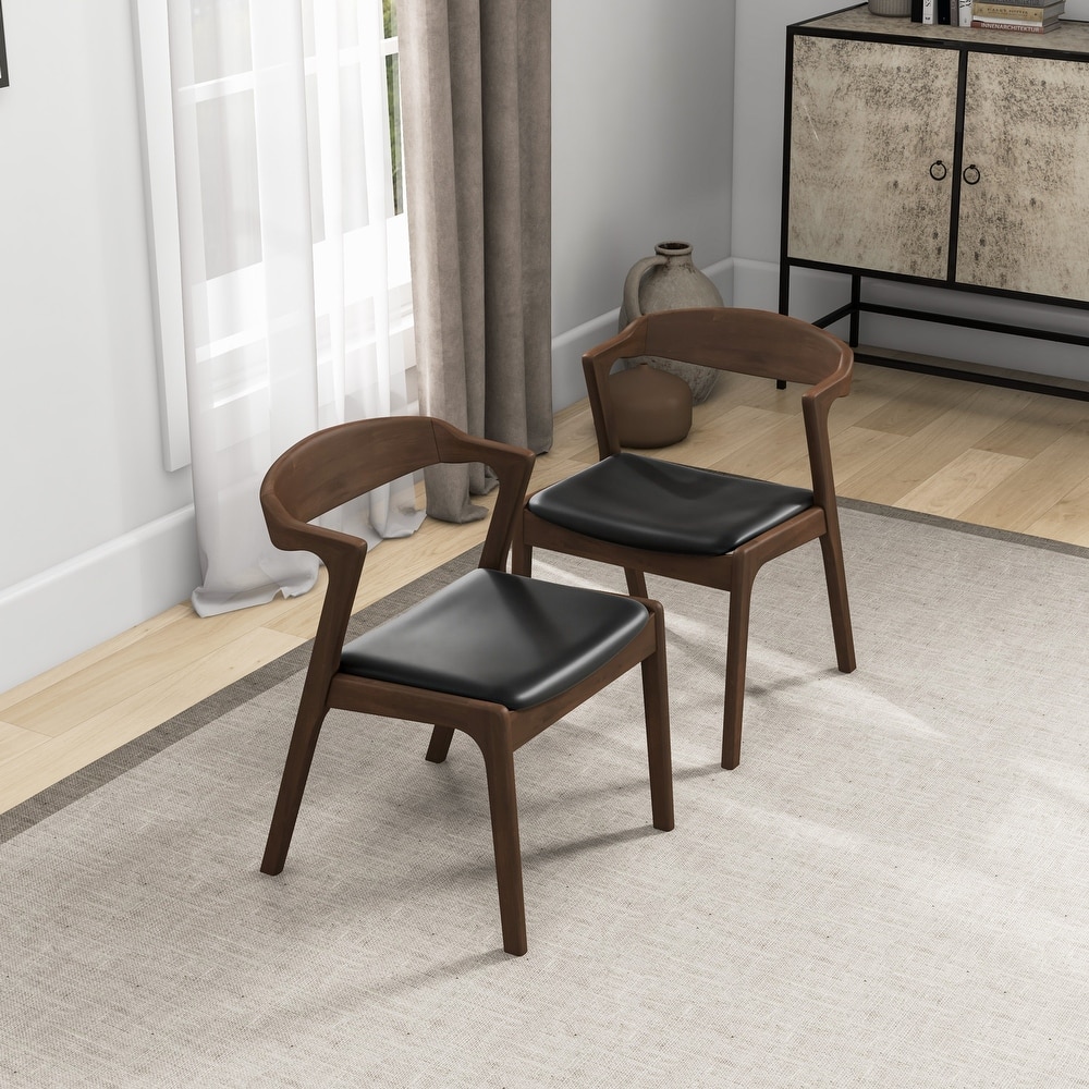 Rosanna Mid Century Modern Dining Chair (Set of 2)