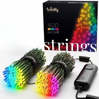 Twinkly Strings App-Controlled Smart LED Christmas Lights 600 ...