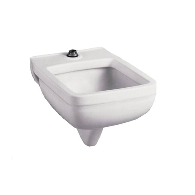 American Standard Clinic Service Wall Mounted Utility Sink with Single - White