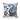 Lavish Paisley Indoor/Outdoor Reversible Throw Pillow Blue and Olive