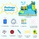 preview thumbnail 27 of 30, Costway Inflatable Water Park Bounce House with Climbing Wall Two