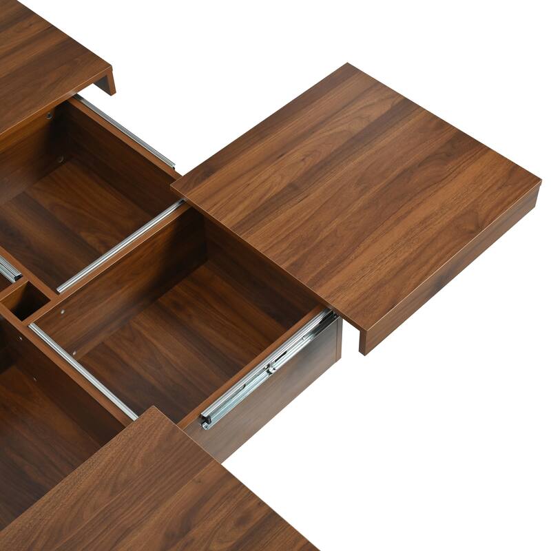 Square Veneer Coffee Table
