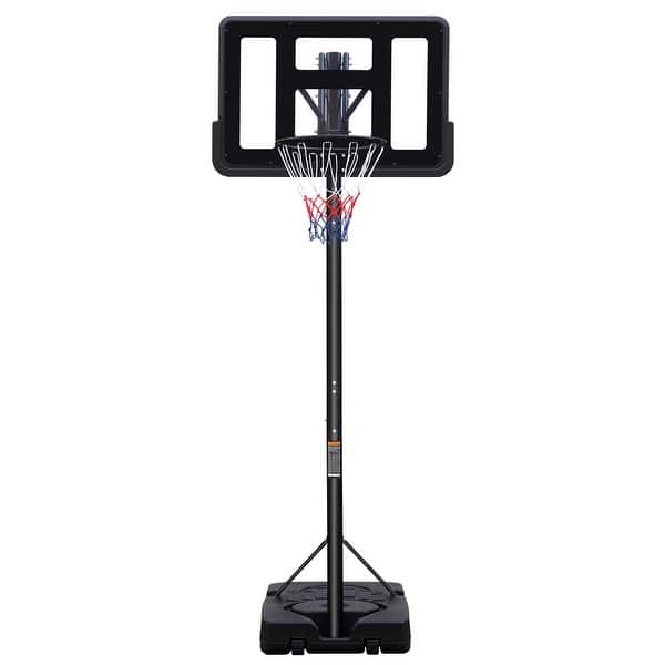 slide 2 of 7, Teenagers Portable Basketball Hoop, 7.5FT - 10FT with 44" Backboard