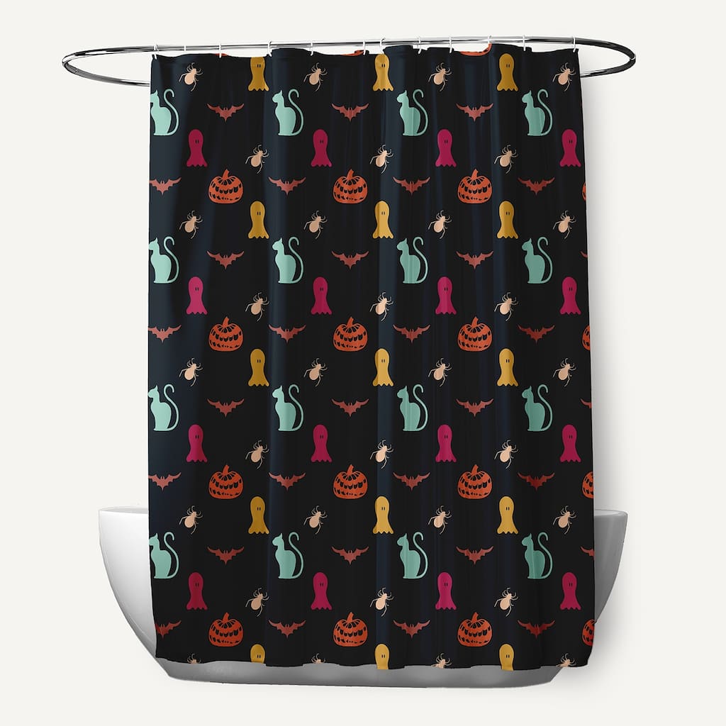 Halloween Halloween Critters Shower Curtain