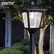 preview thumbnail 7 of 5, Kanstar 70'' LED Adjustable Solar Powered Vintage Street Lamp Post Light for Outdoor Lanscape Pathway Street Patio Garden Yard