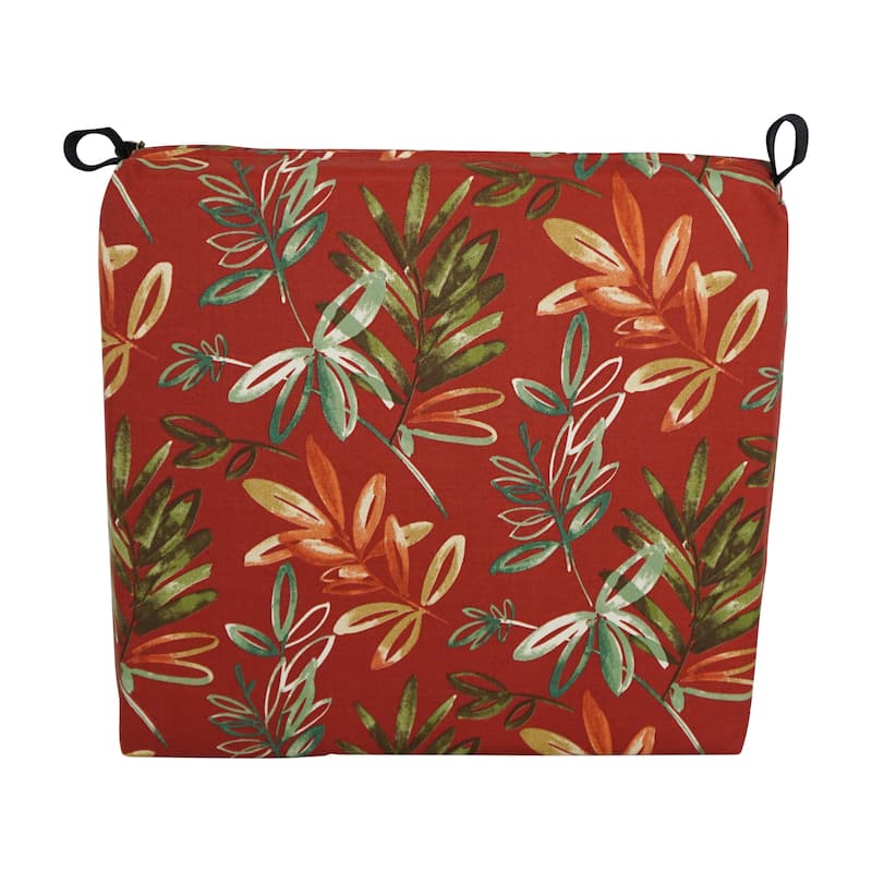 20-inch by 19-inch Indoor/Outdoor Chair Cushions (Set of 2) - 20 x 19