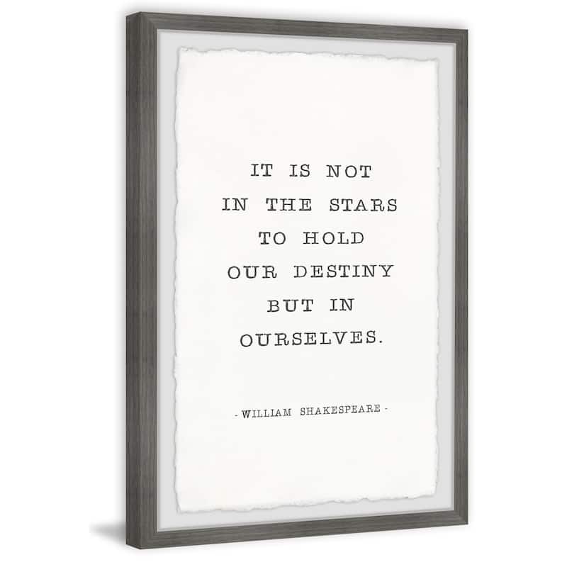 Retro Revival Painting Print - Stars Framed Art - 20x30 Inch Wall Decor