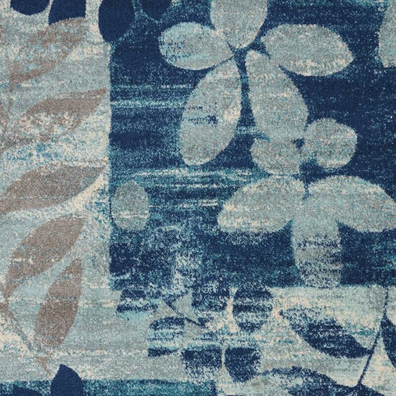 Jexo Power Loomed Stain Resistant Area Rug By HomeRoots - 87' X '63' X '0.5