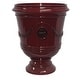 preview thumbnail 13 of 24, Southern Patio Porter Resin Urn Planter Oxblood
