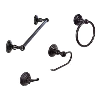 Sure-Loc BL-SET-PH1 Boulder 4 Piece Bathroom Package with 30" Towel