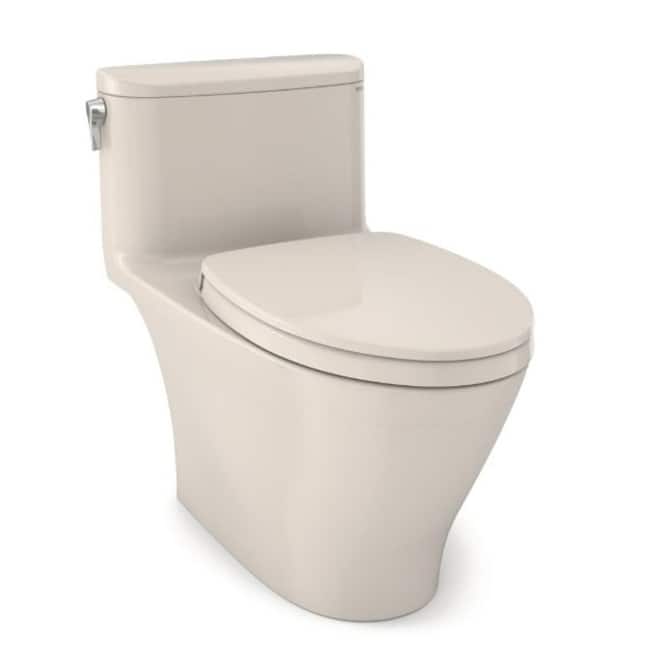 TOTO Nexus 1.28 GPF One Piece Elongated Chair Height Toilet with - Bone