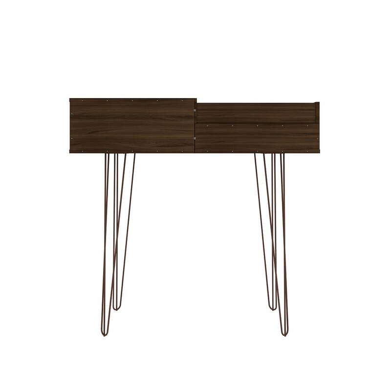 Manhattan Comfort Rockefeller 39.37 Entryway Console with 3 Compartments