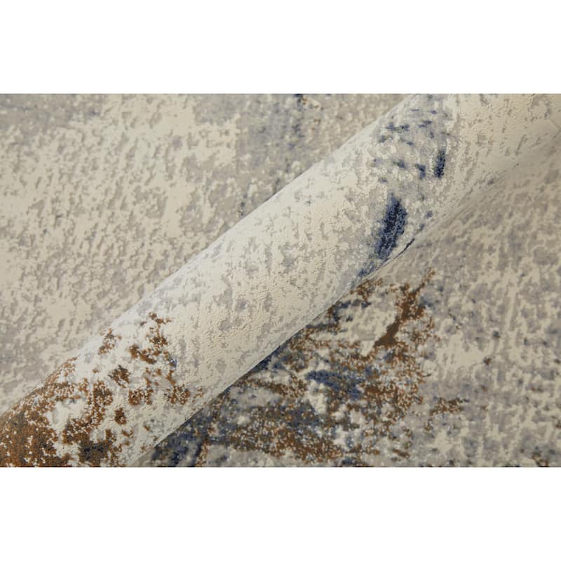 Grand Bazaar Takara Machine Made Abstract Modern Area Rug