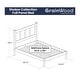 preview thumbnail 36 of 61, Grain Wood Furniture Shaker Solid Wood Panel Platform Bed