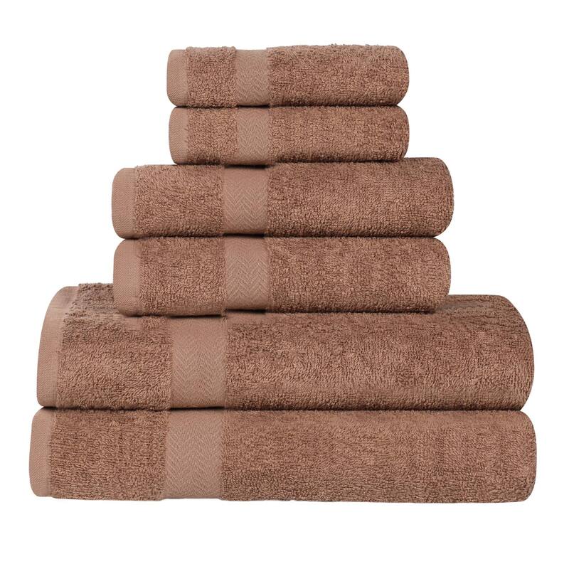 Superior Franklin Cotton Lightweight 6-Piece Assorted Towel Set