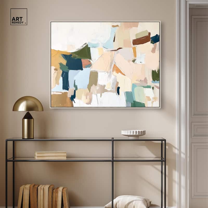 Pastel Mixture Canvas by Art Remedy