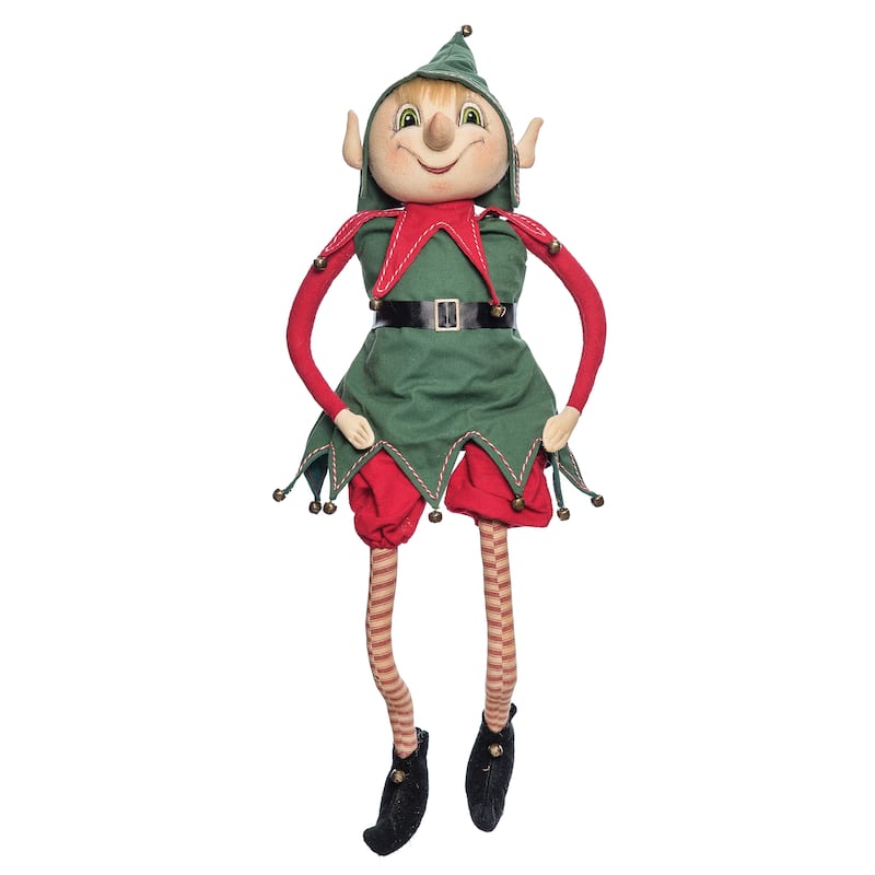 Rocket Christmas and Holiday Joe Spencer Gathered Traditions Soft Figure - Multicolored