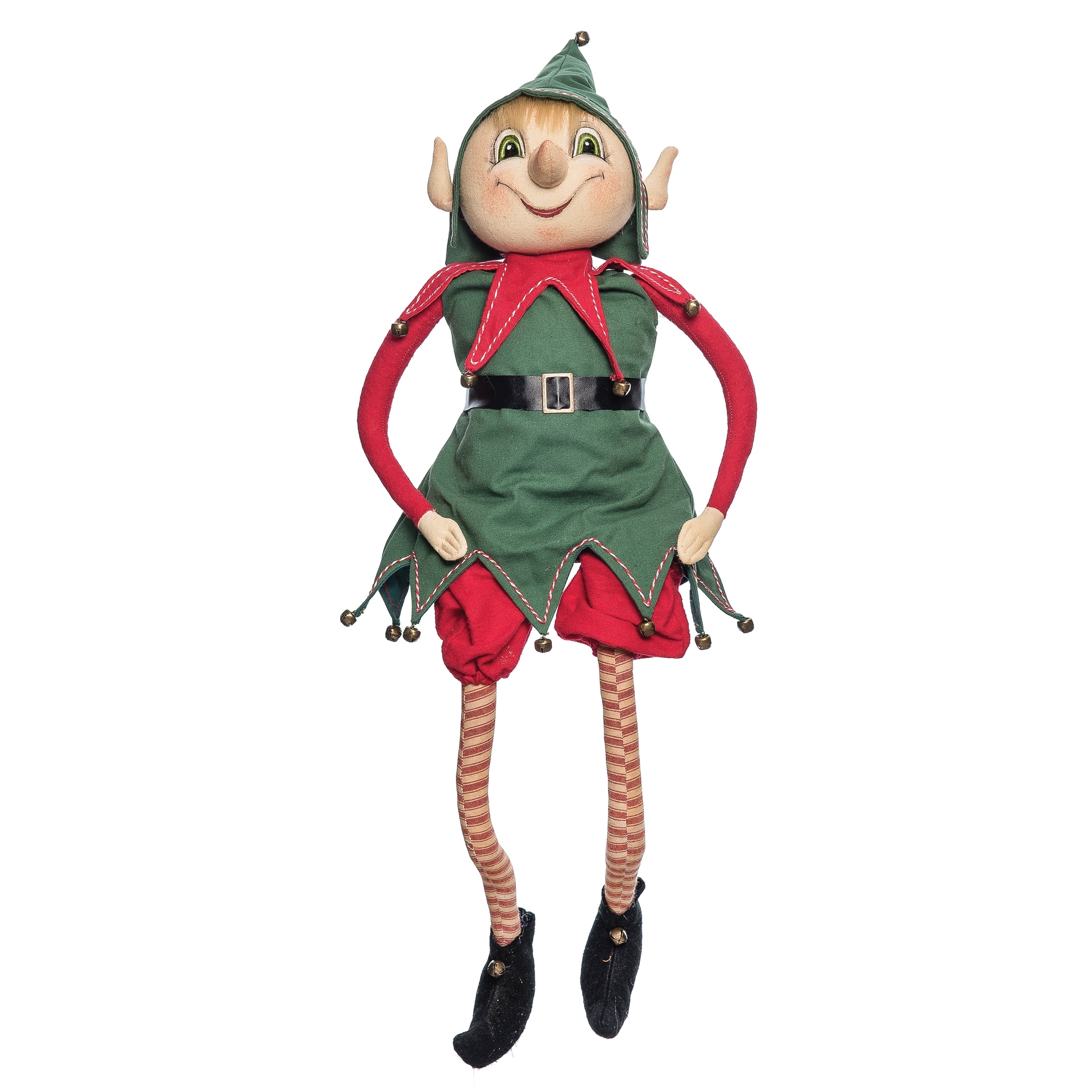 Rocket Christmas and Holiday Joe Spencer Gathered Traditions Soft Figure - Multicolored