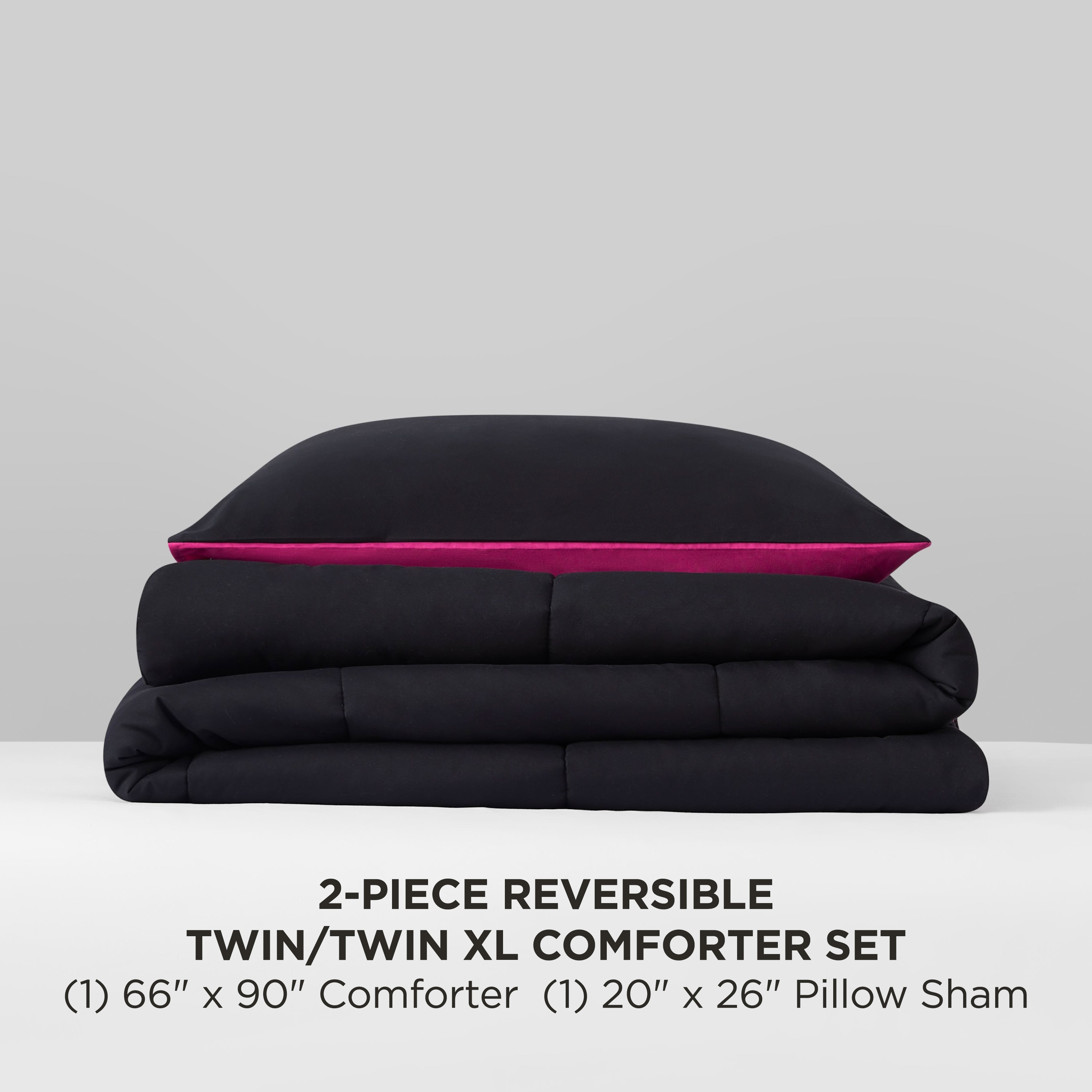 The Sheet Lab Box Stitch Reversible Comforter Sets - On Sale
