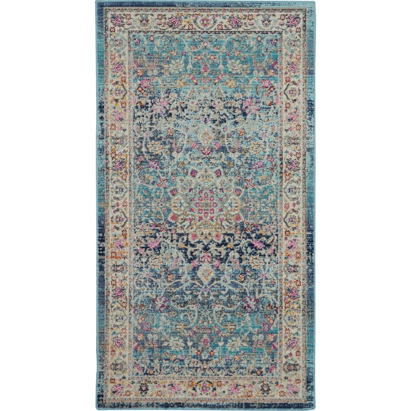 Nourison Vintage Kashan Traditional Area Rug