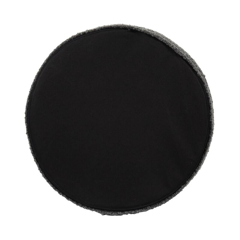 Allan Andrews No Tip Cylinder Ottoman with Cover, Barbet Collection