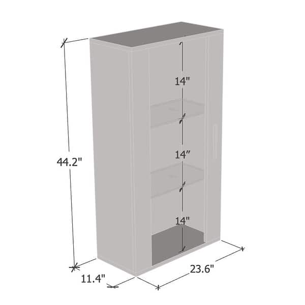 Strick & Bolton Shigeo 24inch Floating Glass Bed Bath
