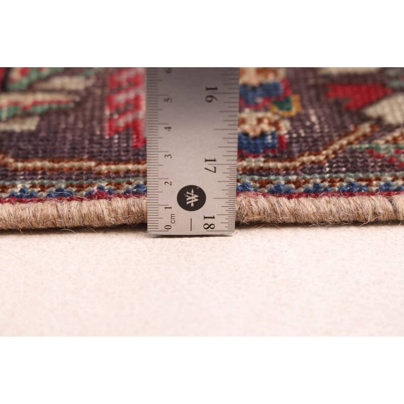 ECARPETGALLERY Hand-knotted Antalya Vintage Red Wool Rug - 6'3 x 9'1