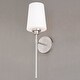 preview thumbnail 6 of 5, Vaxcel Lighting Clark Single Light 19" Tall Wall Sconce