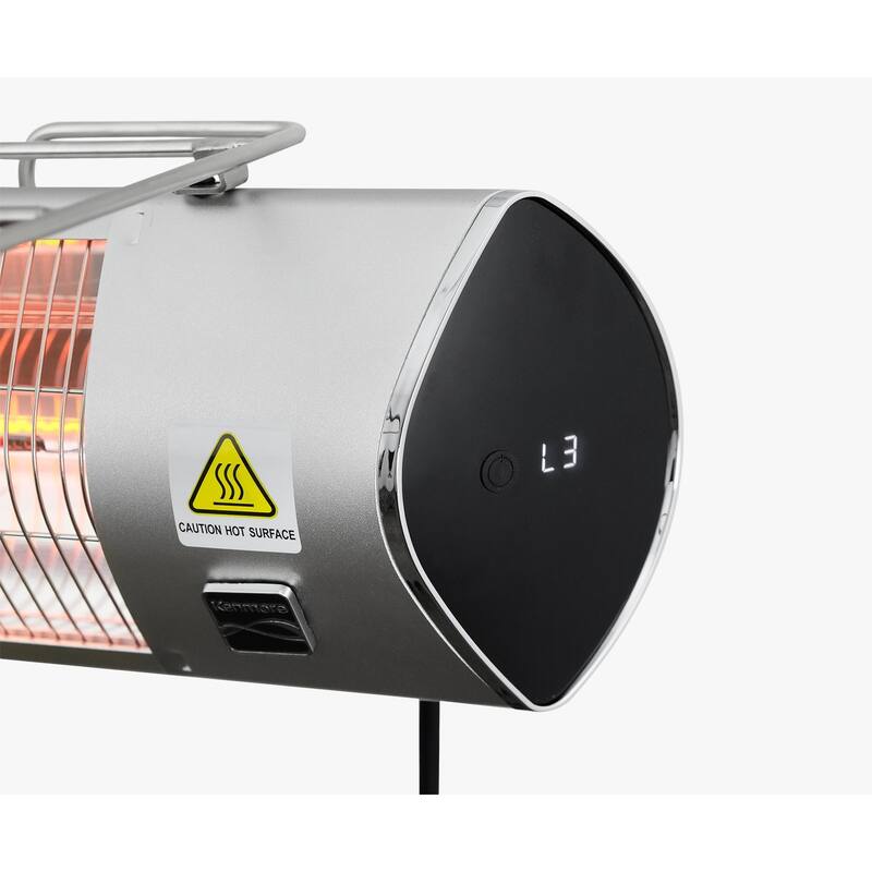 Kenmore Electric Patio Heater with Tripod and Remote