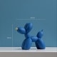 preview thumbnail 3 of 6, Curata Home Medium Resin 9" Balloon Dog Zen Animal Kaws Statue Décor