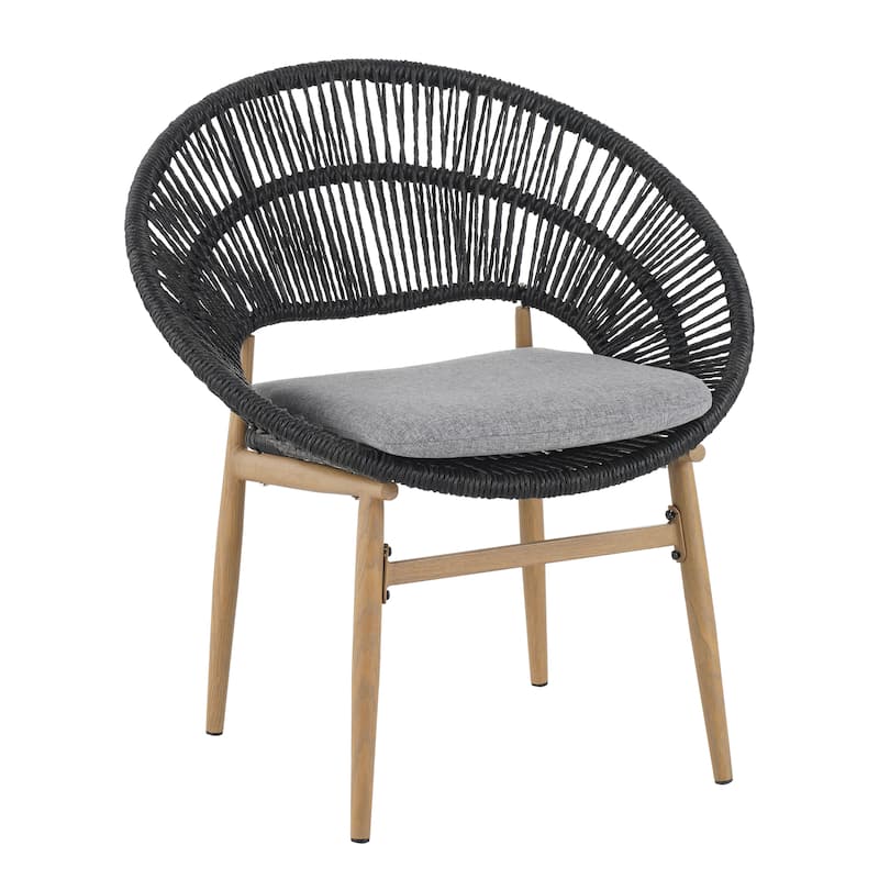Christopher Knight Home-Lingard Acacia Wood 7-Piece Outdoor Dining Set