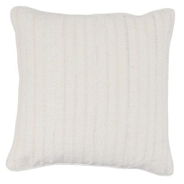 Off white textured throw pillows sales