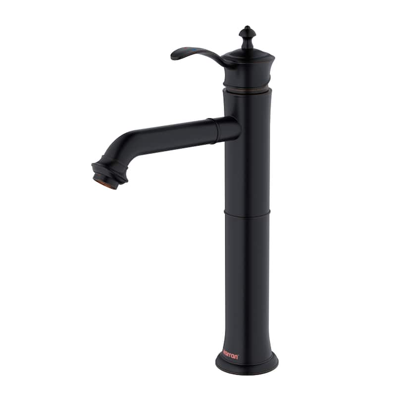 Karran USA KBF472 Vineyard 1.2 GPM Vessel Single Hole Bathroom Faucet - Oil Rubbed Bronze