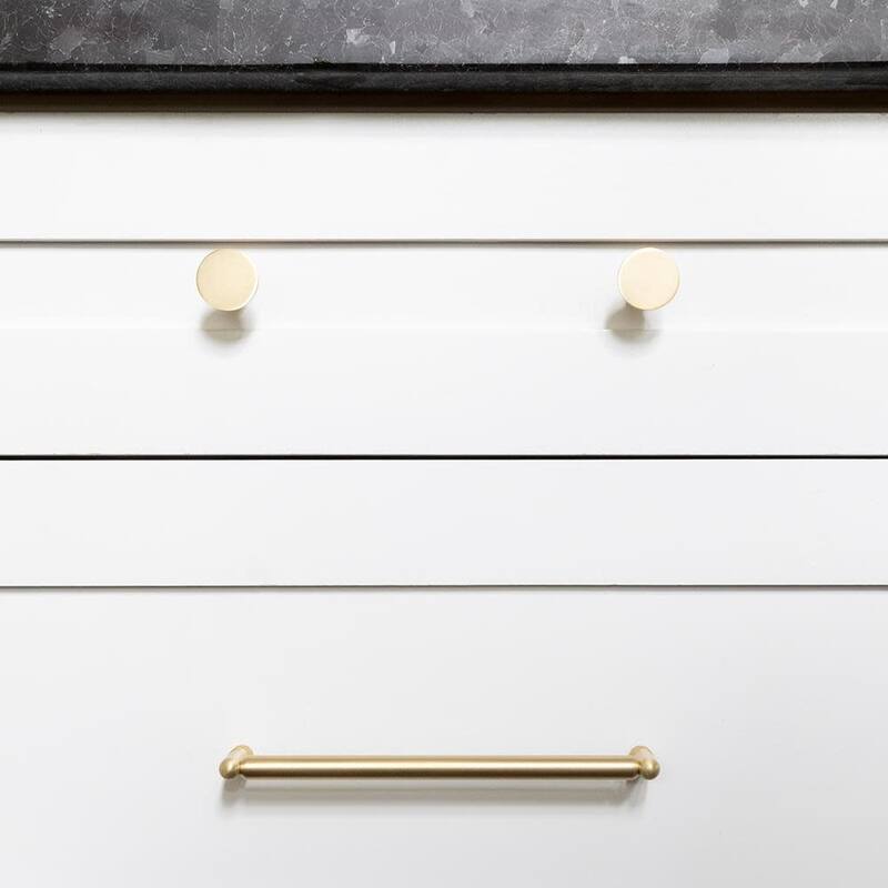 Hapny Home K573 Knurled 8" Center to Center Modern Industrial Luxury