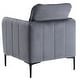 preview thumbnail 47 of 53, Nora Modern Velvet Accent Chair for Bedroom with Metal Legs