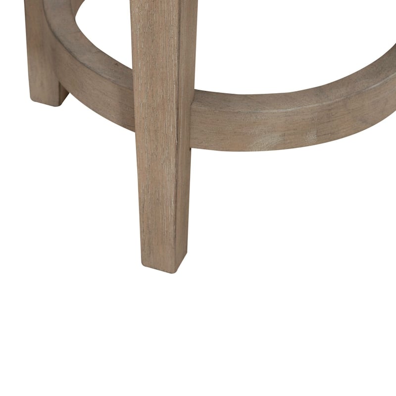 Liberty Furniture Brentwood Upholstered Swivel Stool - Width 17" Depth 17" Height 25"